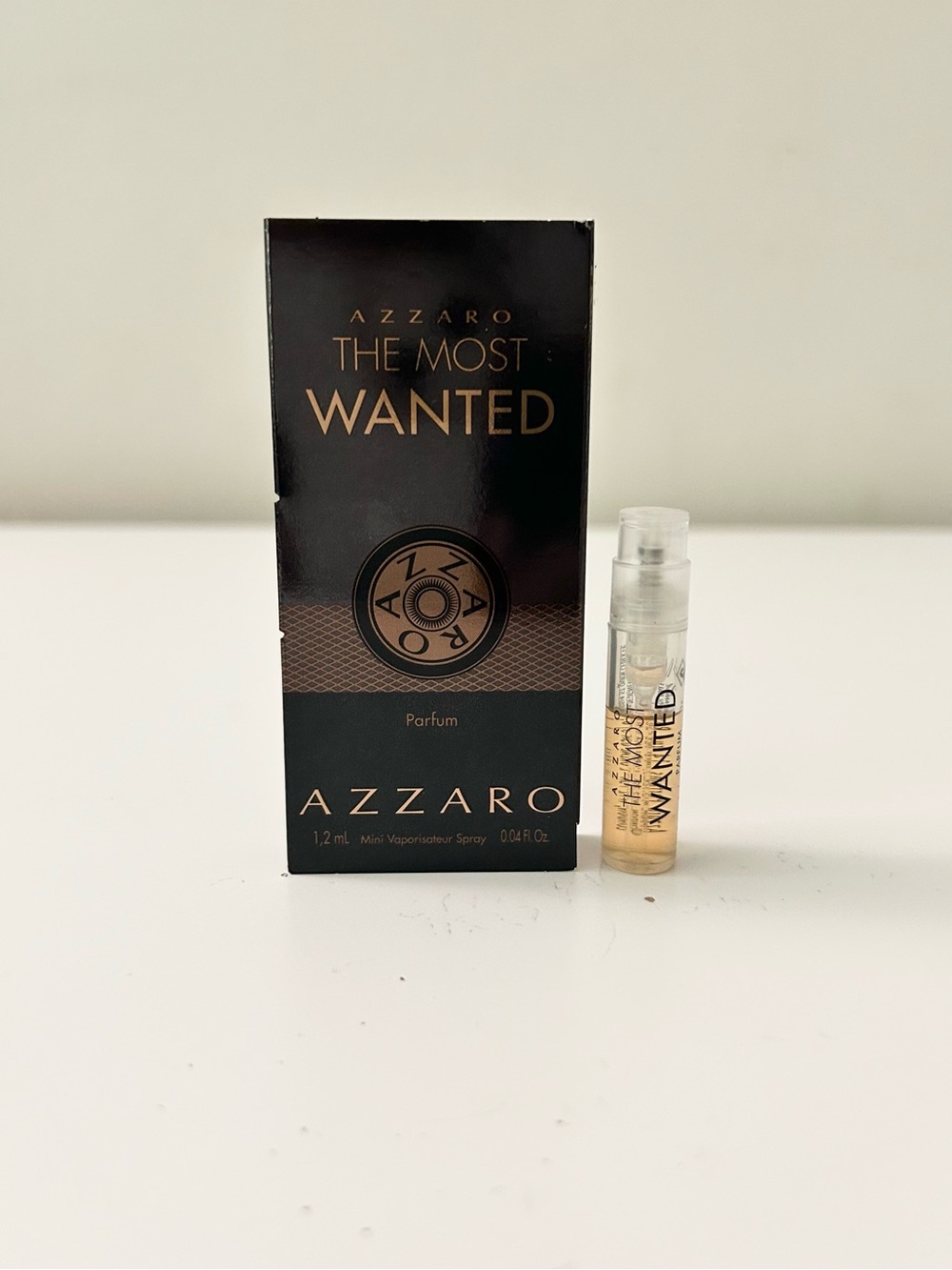 🌸AZZARO The Most Wanted Parfum Vial Spray Sample 1.2 mL